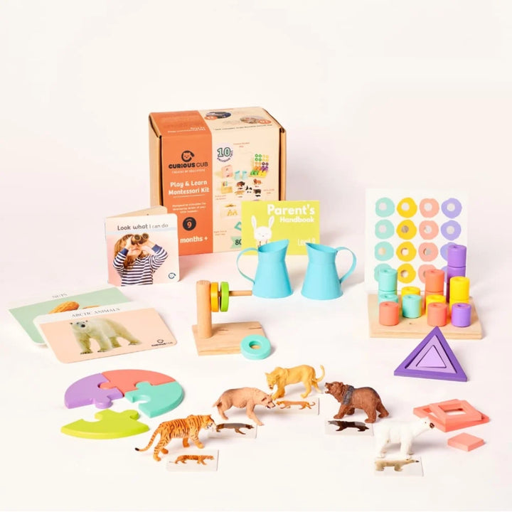Curious Cub The Builder Montessori Box - 19 Months+ (Level 9)