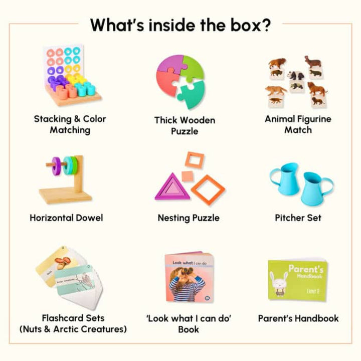 Curious Cub The Builder Montessori Box - 19 Months+ (Level 9)