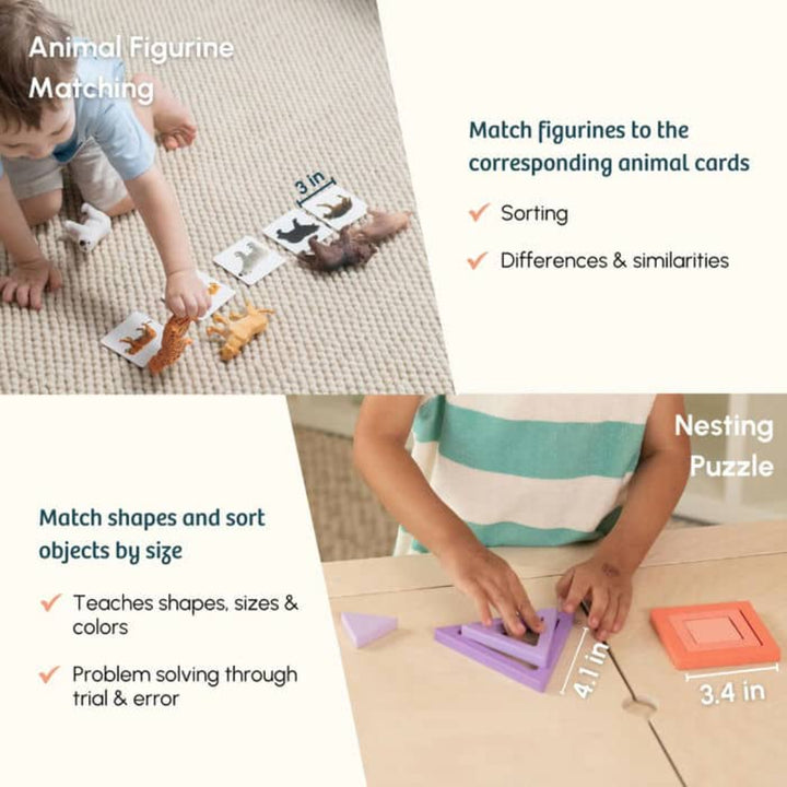 Curious Cub The Builder Montessori Box - 19 Months+ (Level 9)
