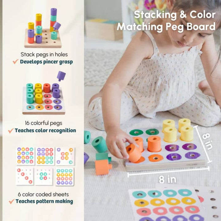 Curious Cub The Builder Montessori Box - 19 Months+ (Level 9)
