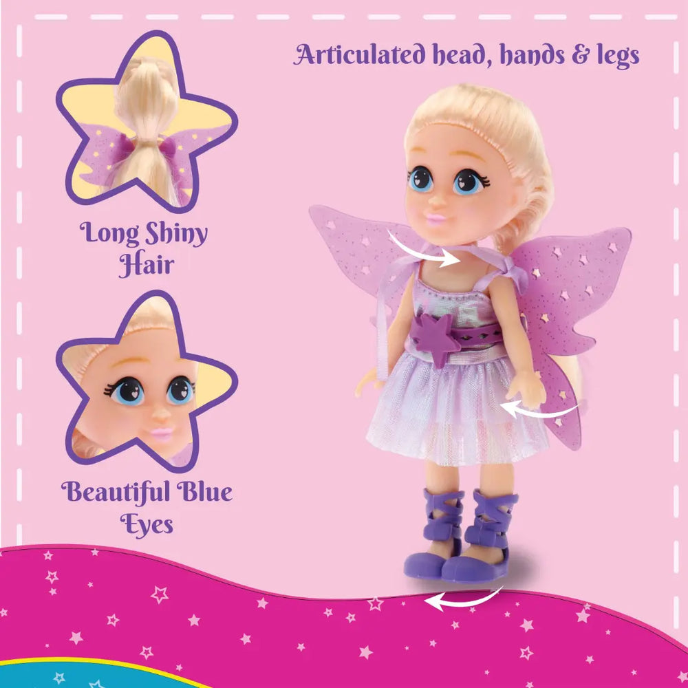 Li'l Diva Fairy - Twinkle, 6" Doll