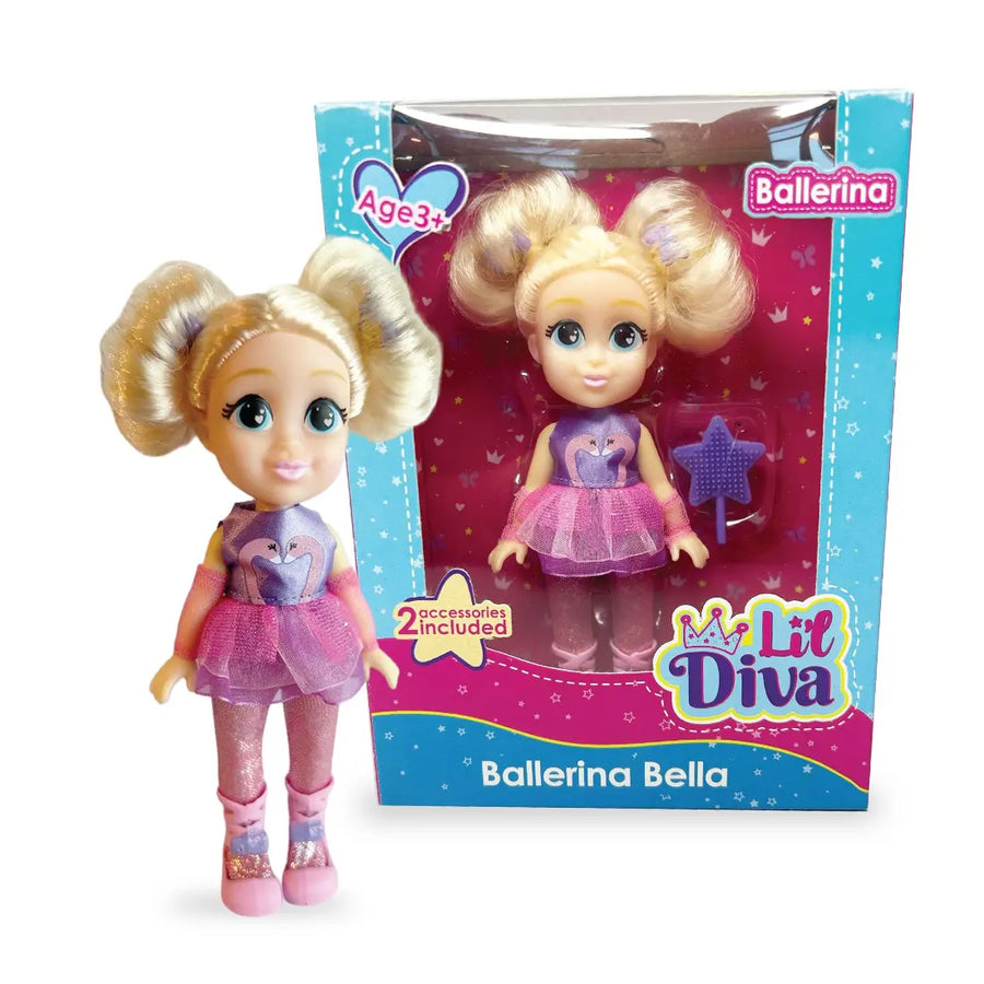 Li'l Diva Ballerina - Bella, 6" Doll