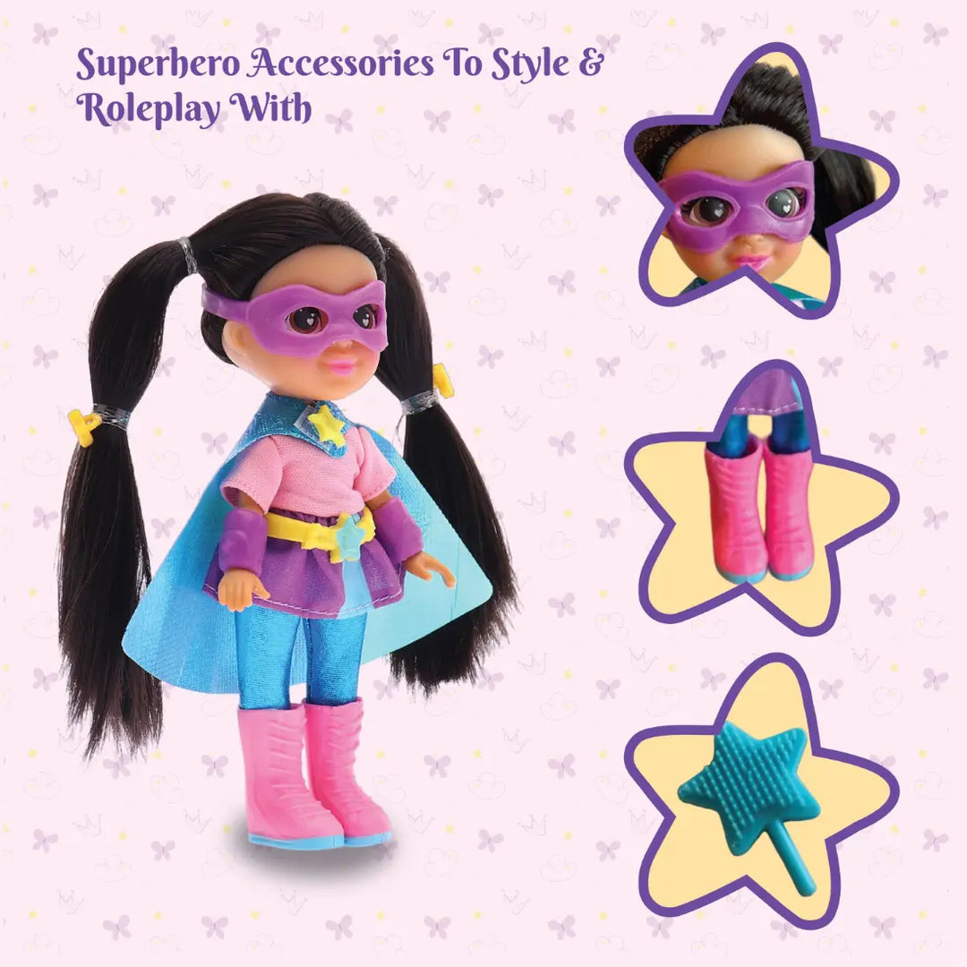 Li'l Diva Superhero - Starlight, 6" Doll