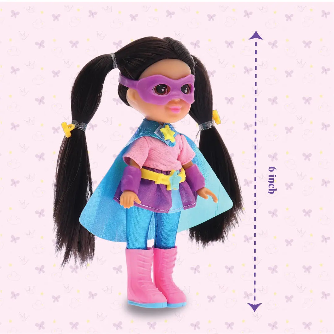 Li'l Diva Superhero - Starlight, 6" Doll