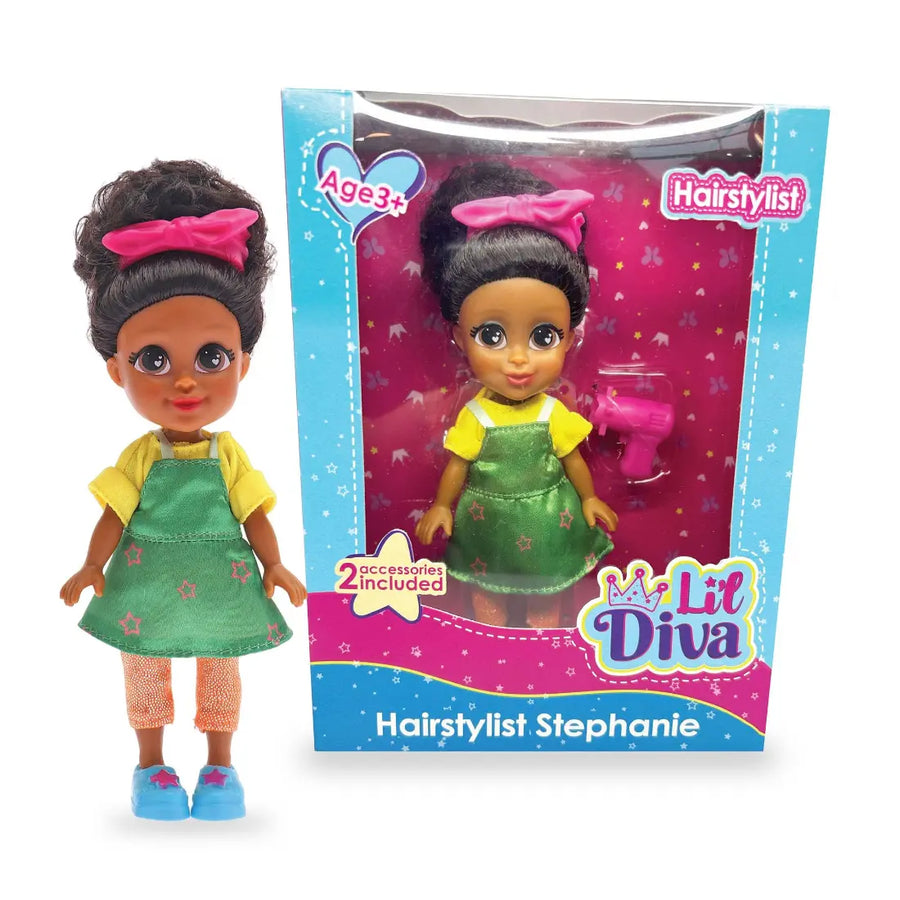 Li'l Diva Hairstylist - Stephanie, 6" Doll
