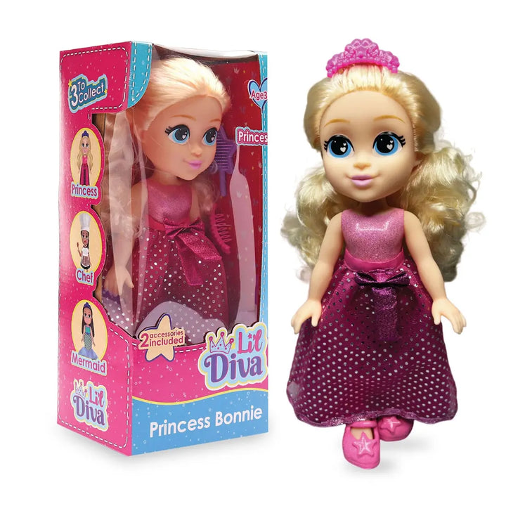 Li'l Diva Princess - Bonnie, 13" Doll