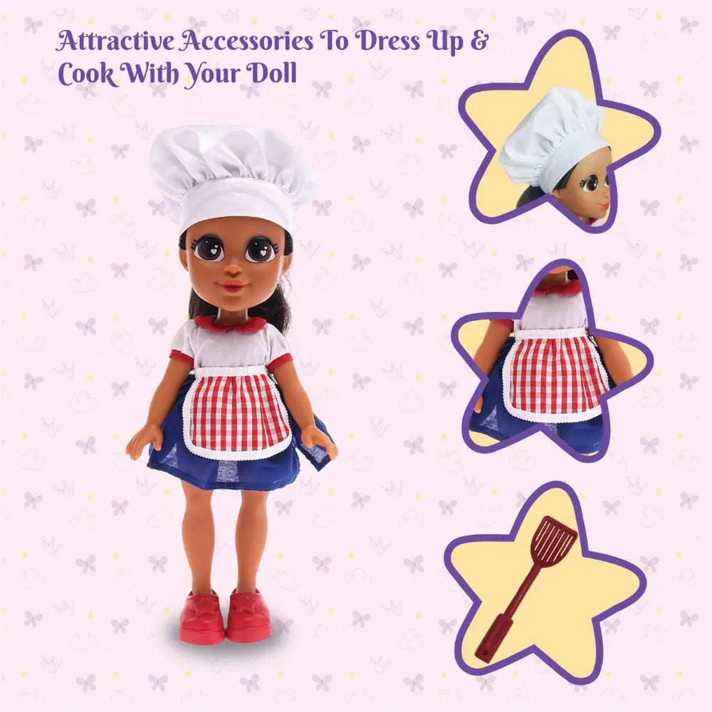 Li'l Diva Chef - Gabby, 13" Doll