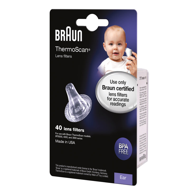 Braun ThermoScan® Lens Fiters (Pack of 40 Lens)