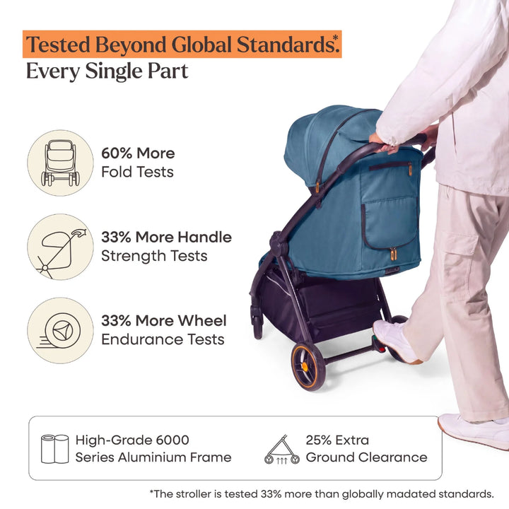 Loopie Hop | 0-4 Years | Travel Friendly Cabin Stroller