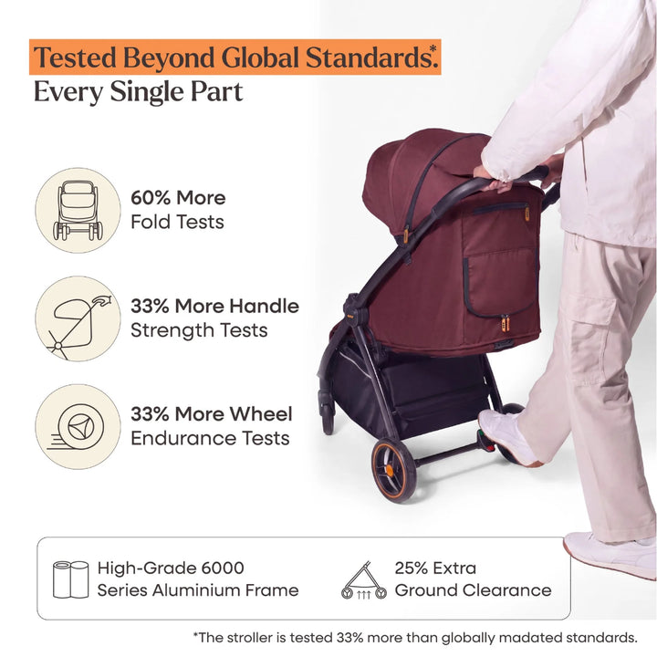 Loopie Hop | 0-4 Years | Travel Friendly Cabin Stroller