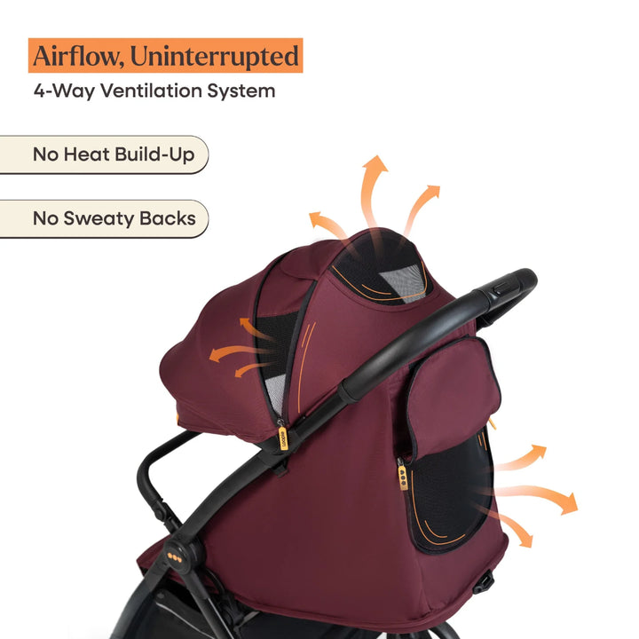 Loopie Hop | 0-4 Years | Travel Friendly Cabin Stroller