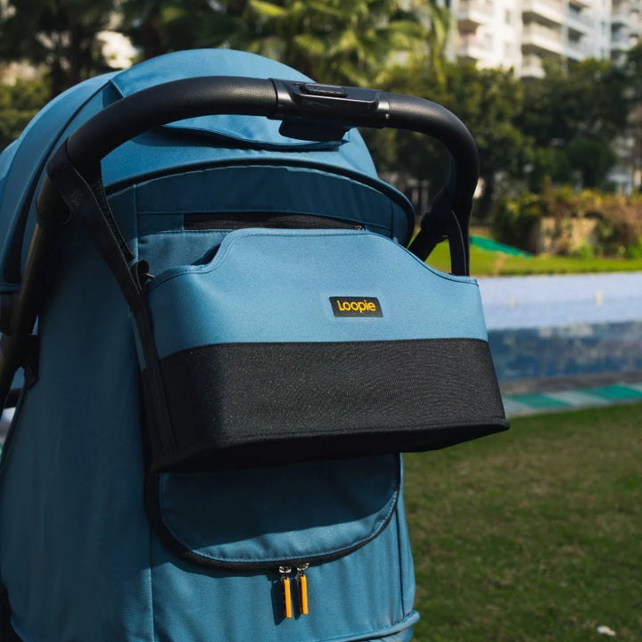 Loopie Organiser Bag | Baby Stroller Organiser Bag | Magnetic Closure | Baby Caddy Bag