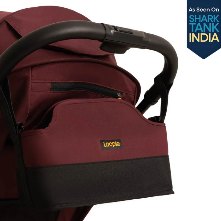 Loopie Organiser Bag | Baby Stroller Organiser Bag | Magnetic Closure | Baby Caddy Bag