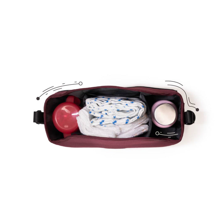 Loopie Organiser Bag | Baby Stroller Organiser Bag | Magnetic Closure | Baby Caddy Bag