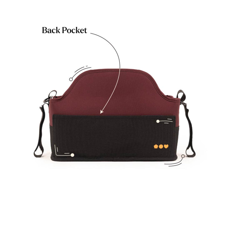 Loopie Organiser Bag | Baby Stroller Organiser Bag | Magnetic Closure | Baby Caddy Bag
