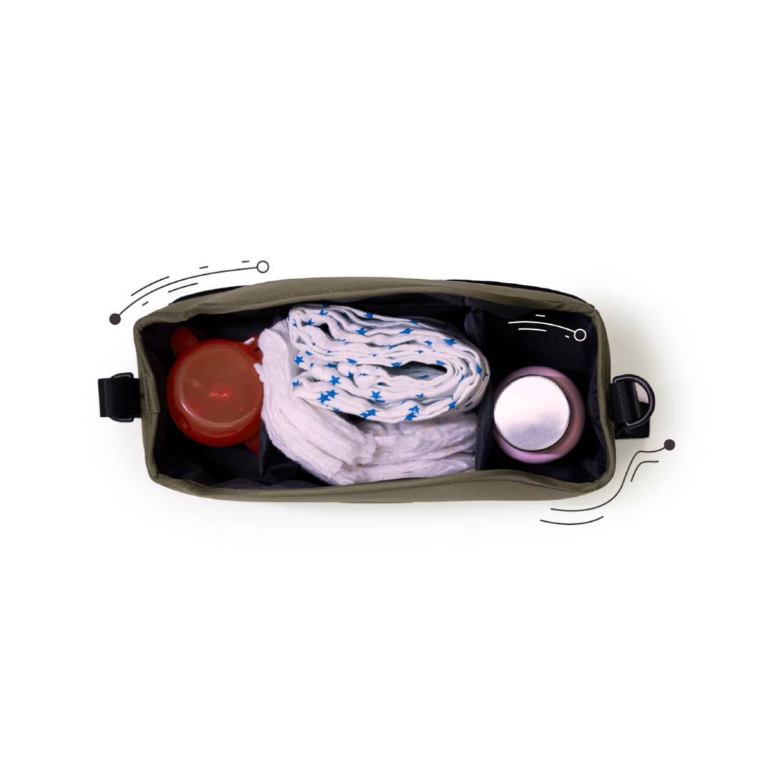 Loopie Organiser Bag | Baby Stroller Organiser Bag | Magnetic Closure | Baby Caddy Bag