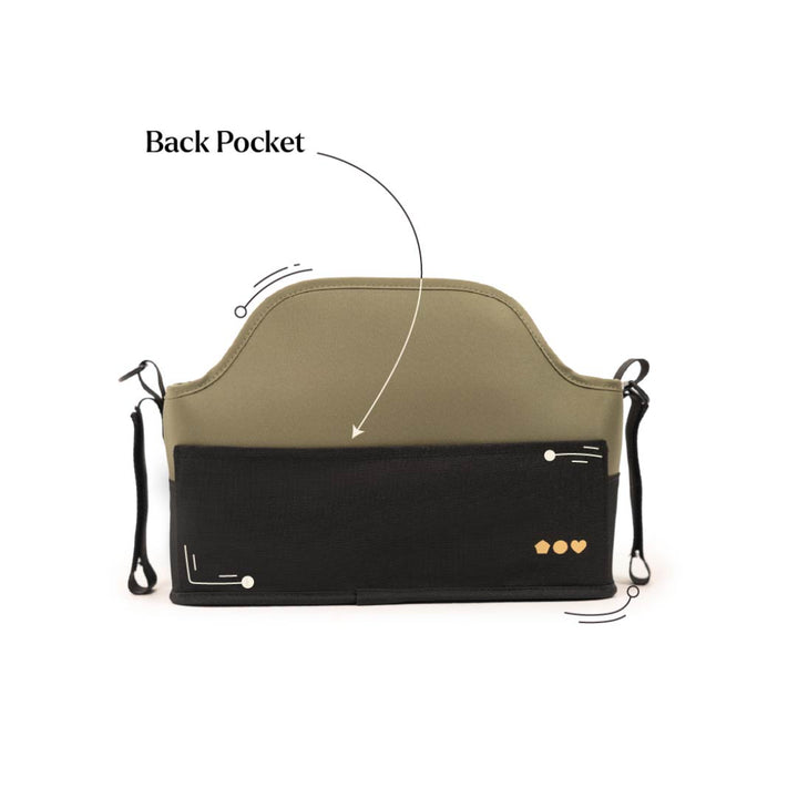Loopie Organiser Bag | Baby Stroller Organiser Bag | Magnetic Closure | Baby Caddy Bag