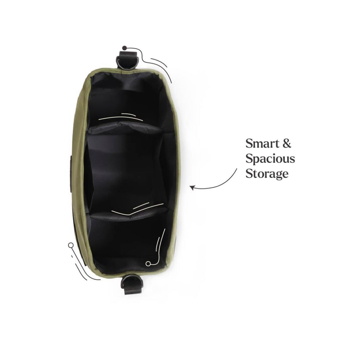 Loopie Organiser Bag | Baby Stroller Organiser Bag | Magnetic Closure | Baby Caddy Bag