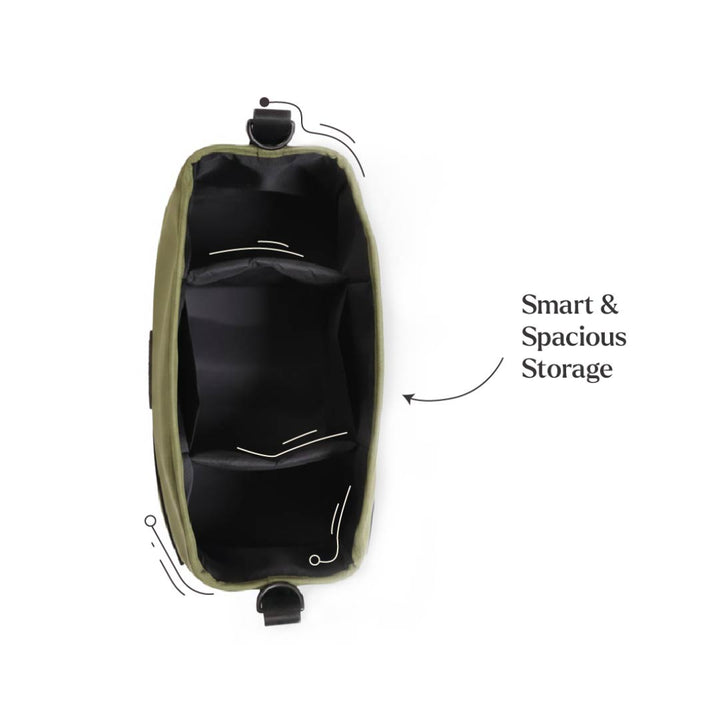 Loopie Organiser Bag | Baby Stroller Organiser Bag | Magnetic Closure | Baby Caddy Bag