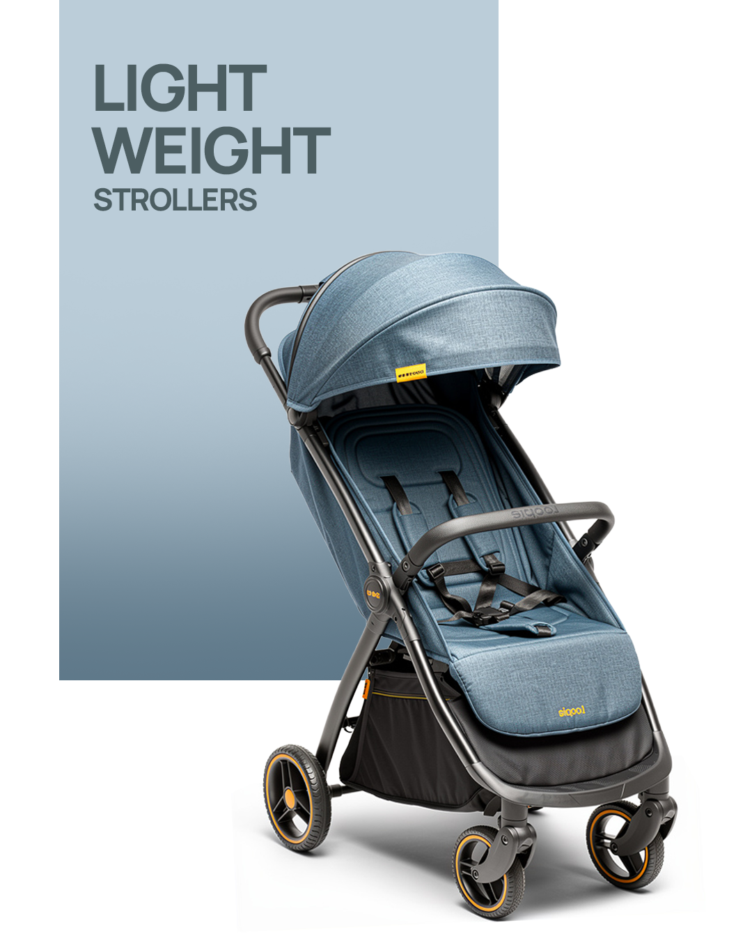 Lightweight strollers for easy everyday use