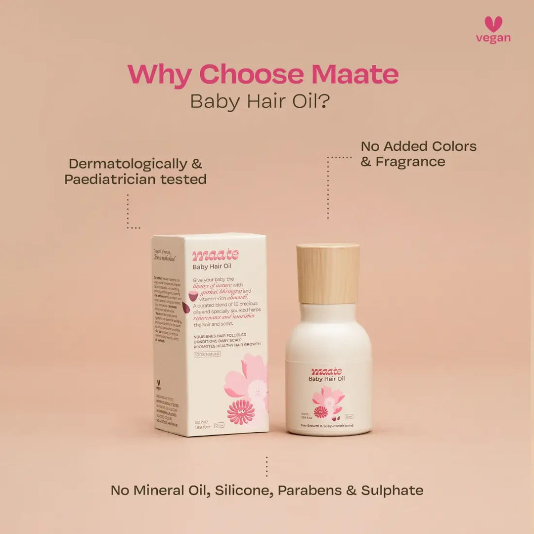 Maate Baby Hair Oil (50ml)