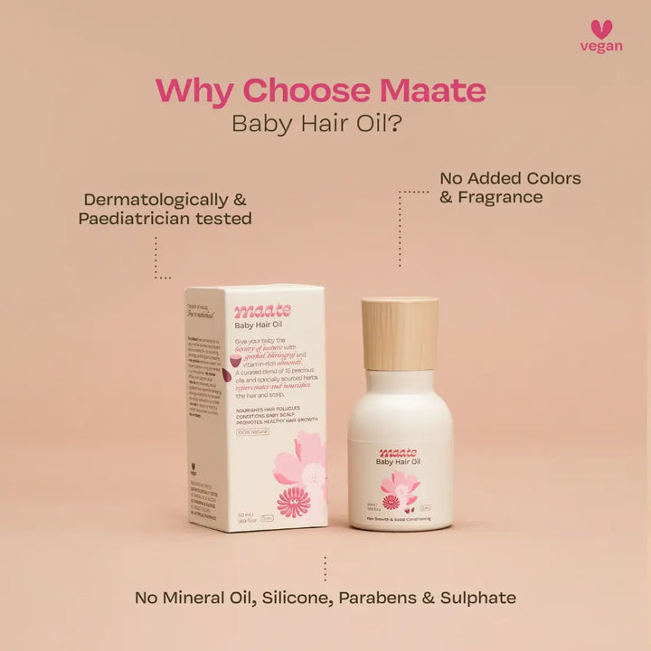 Maate Baby Hair Oil (50ml)