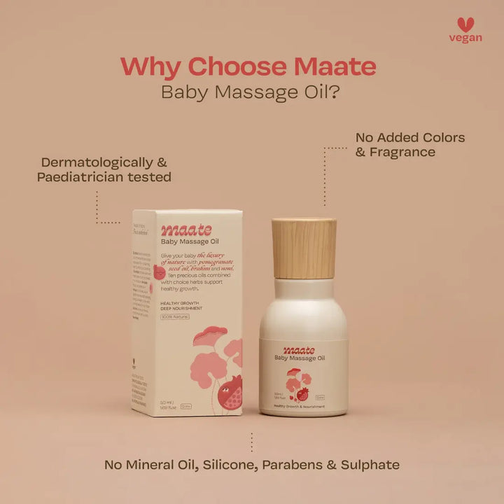 Maate Baby Massage Oil (50ml)
