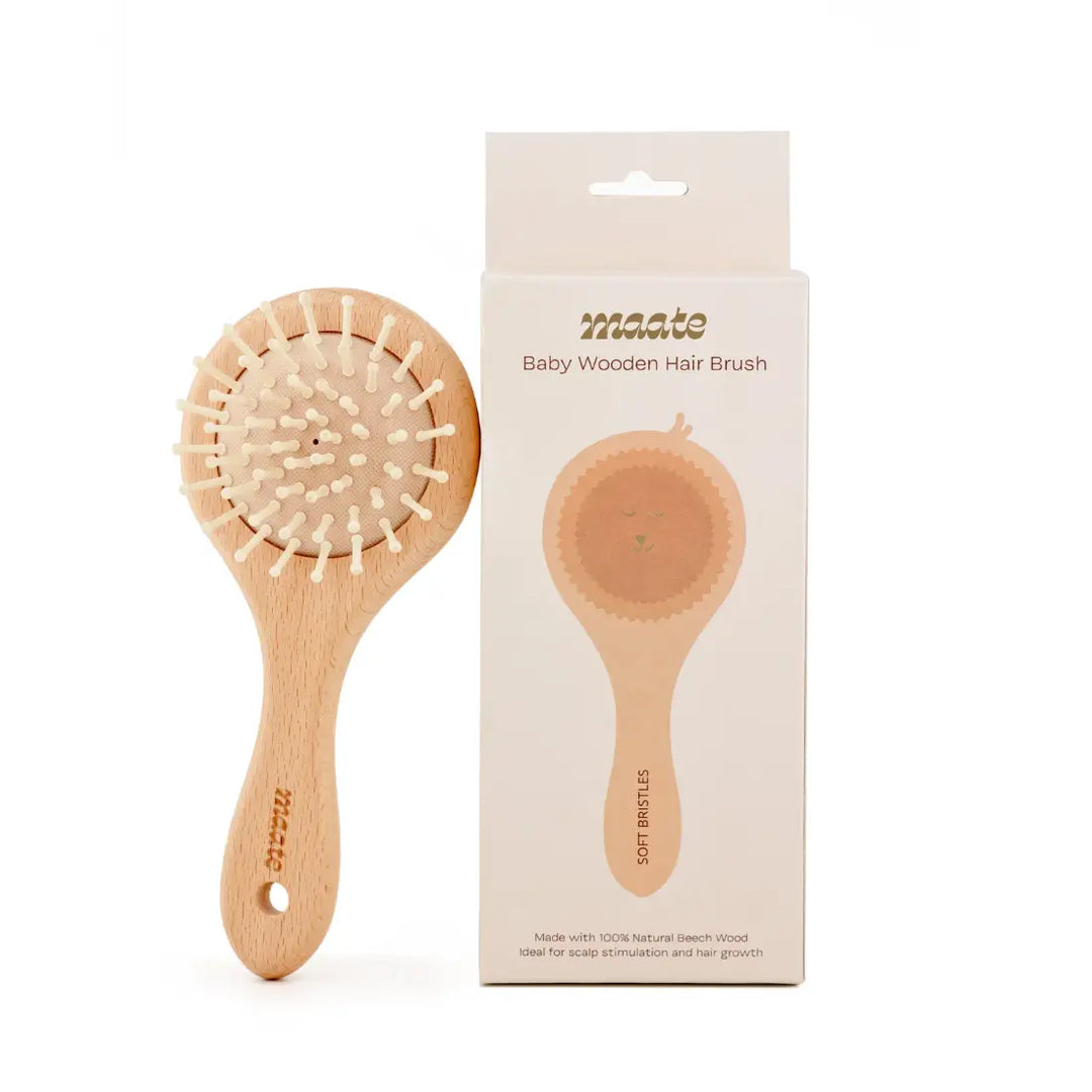 Maate Baby Wooden Hair Brush