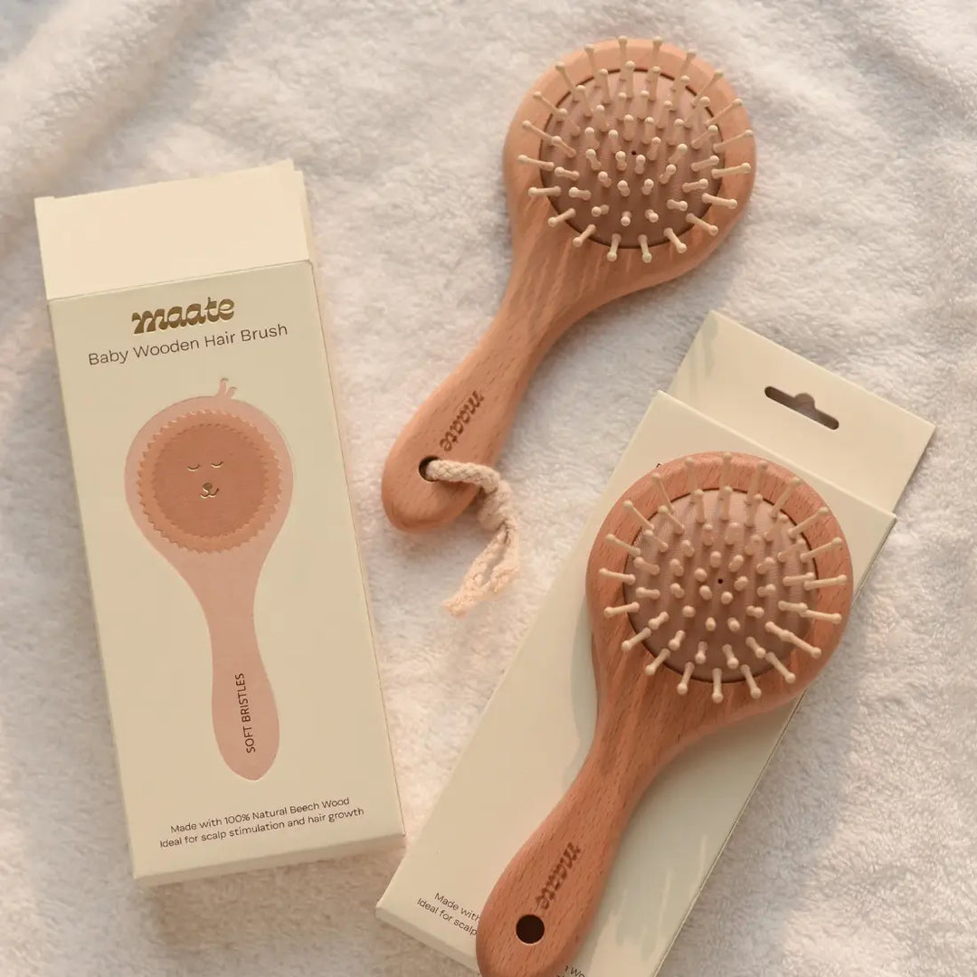 Maate Baby Wooden Hair Brush