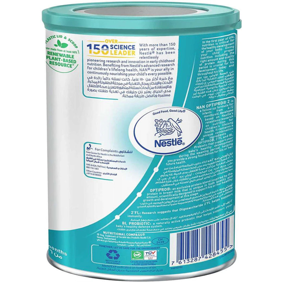 Nestlé NAN OPTIpro 2 Follow-Up Formula (6-12 Months) (400g)