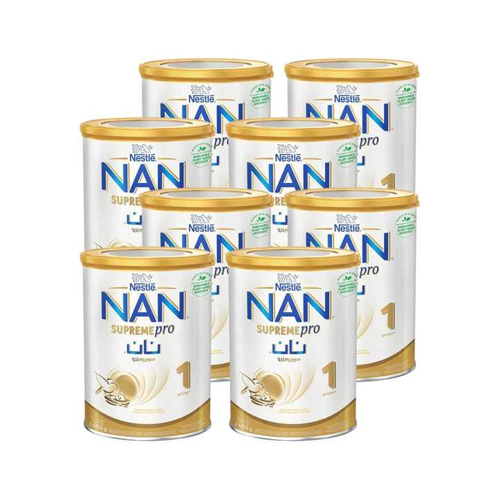 Nestlé NAN SUPREMEpro 1 infant formula milk powder 400g pack of 2