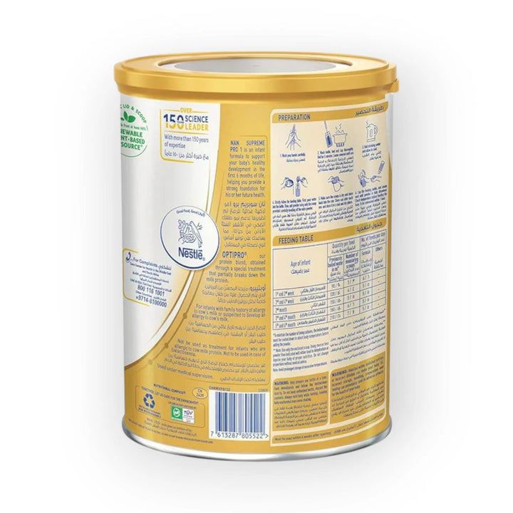 Nestlé NAN SUPREMEpro 1 Starter Infant Formula (From Birth) (400g)