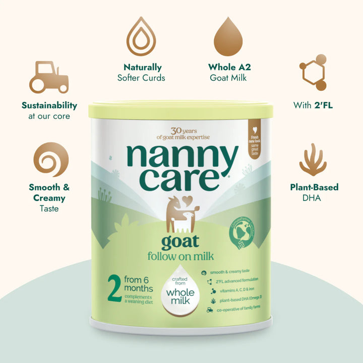 Nannycare Goat Stage 2 Follow On Milk (6-12 Months) (800g)
