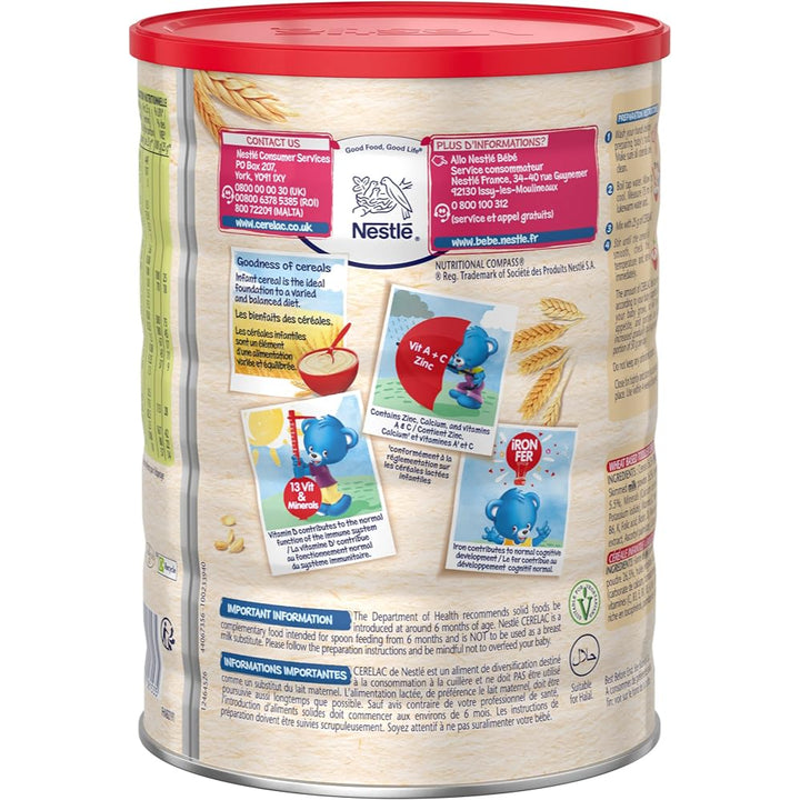Nestlé Cerelac Rice Riz (6+ Months) (400g)