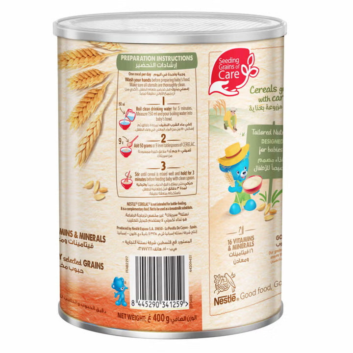 Nestlé Cerelac Wheat &amp; Dates (6+ Months) (400g)