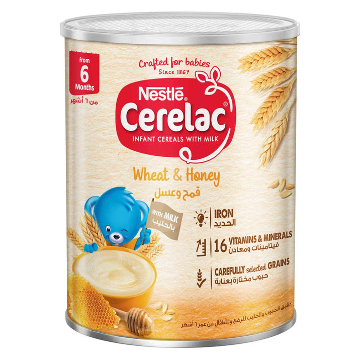 Nestlé Cerelac Wheat &amp; Honey (6+ Months) (400g)