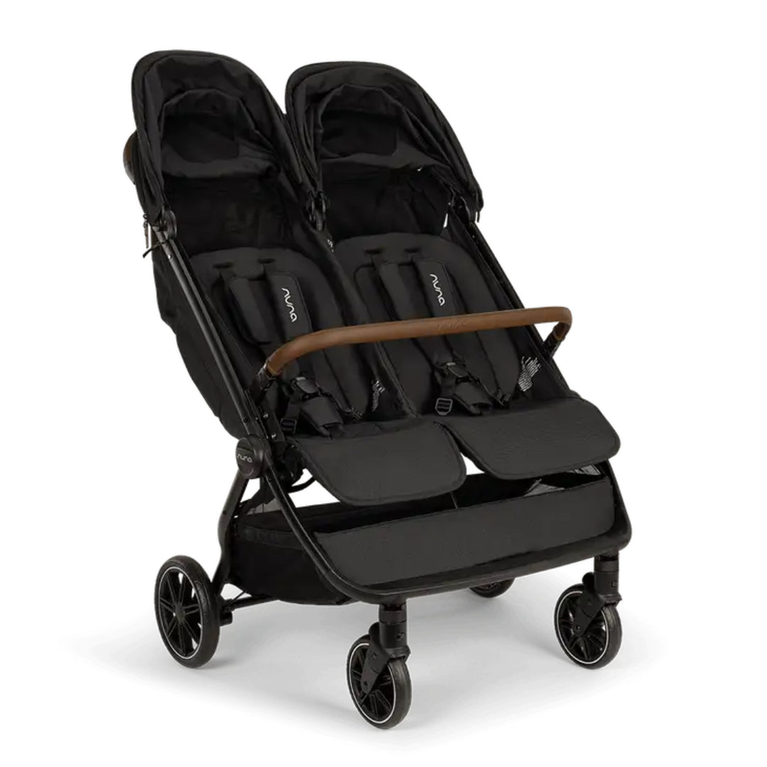 Nuna trvl™ dubl stroller (Caviar)