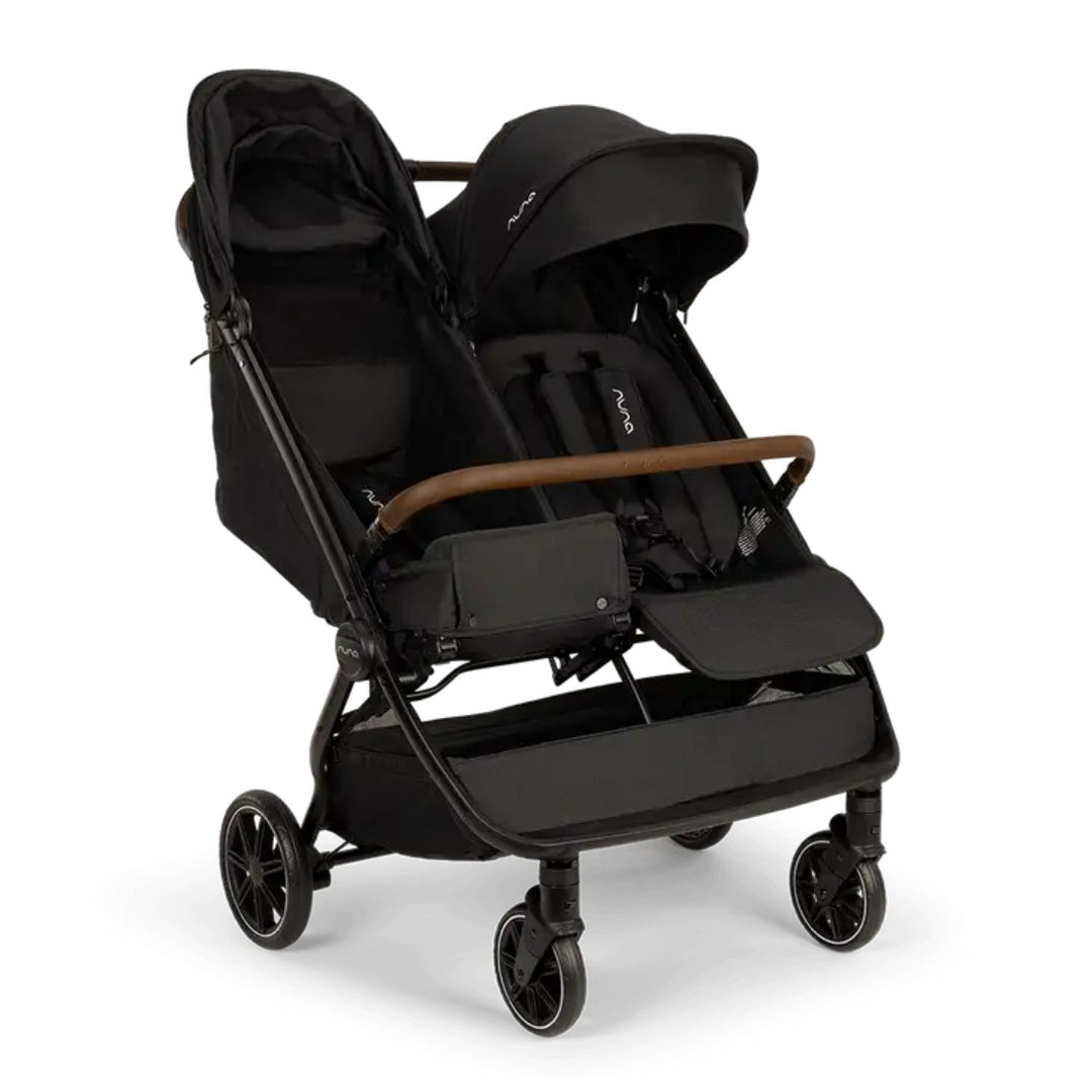 Nuna trvl™ dubl stroller (Caviar)