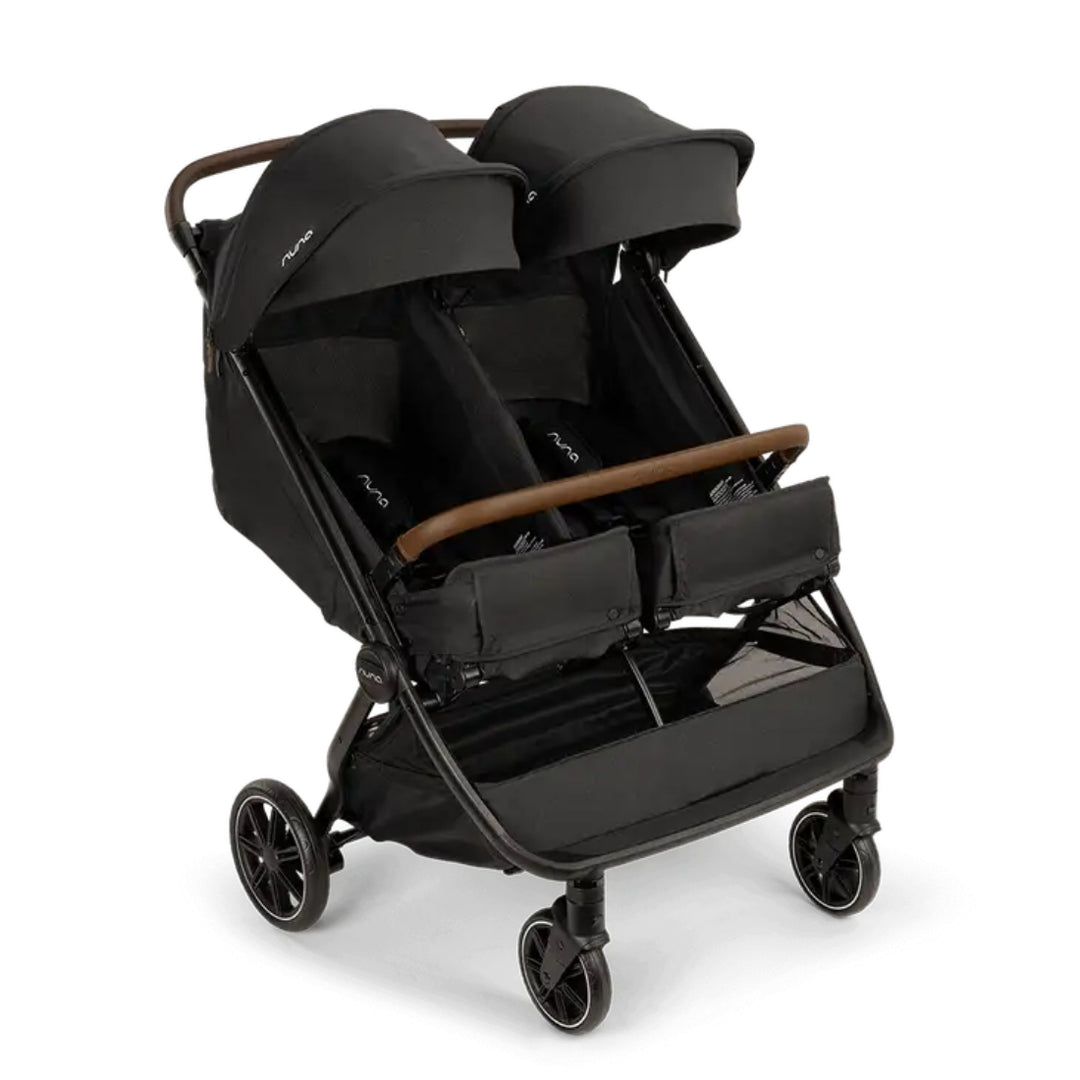 Nuna trvl™ dubl stroller (Caviar)