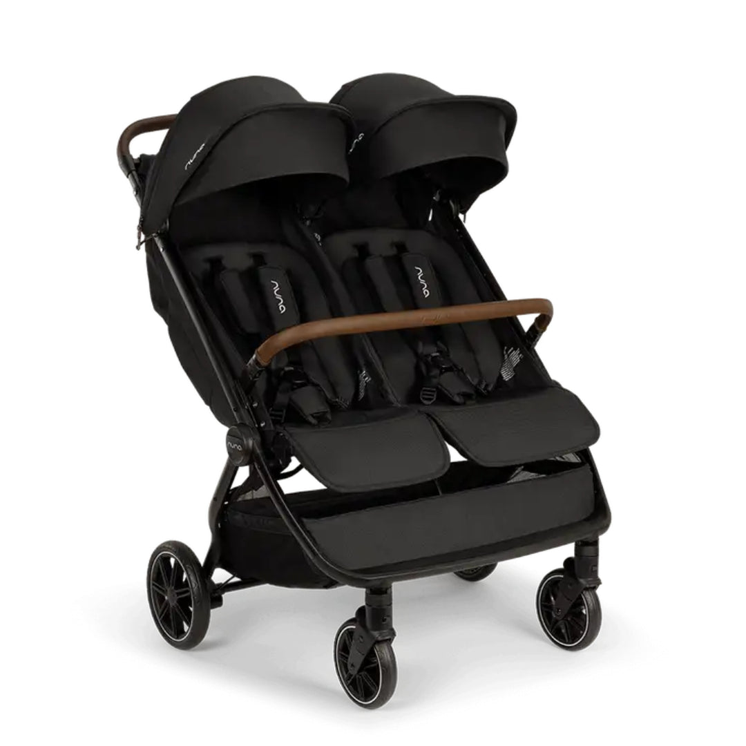 Nuna trvl™ dubl stroller (Caviar)