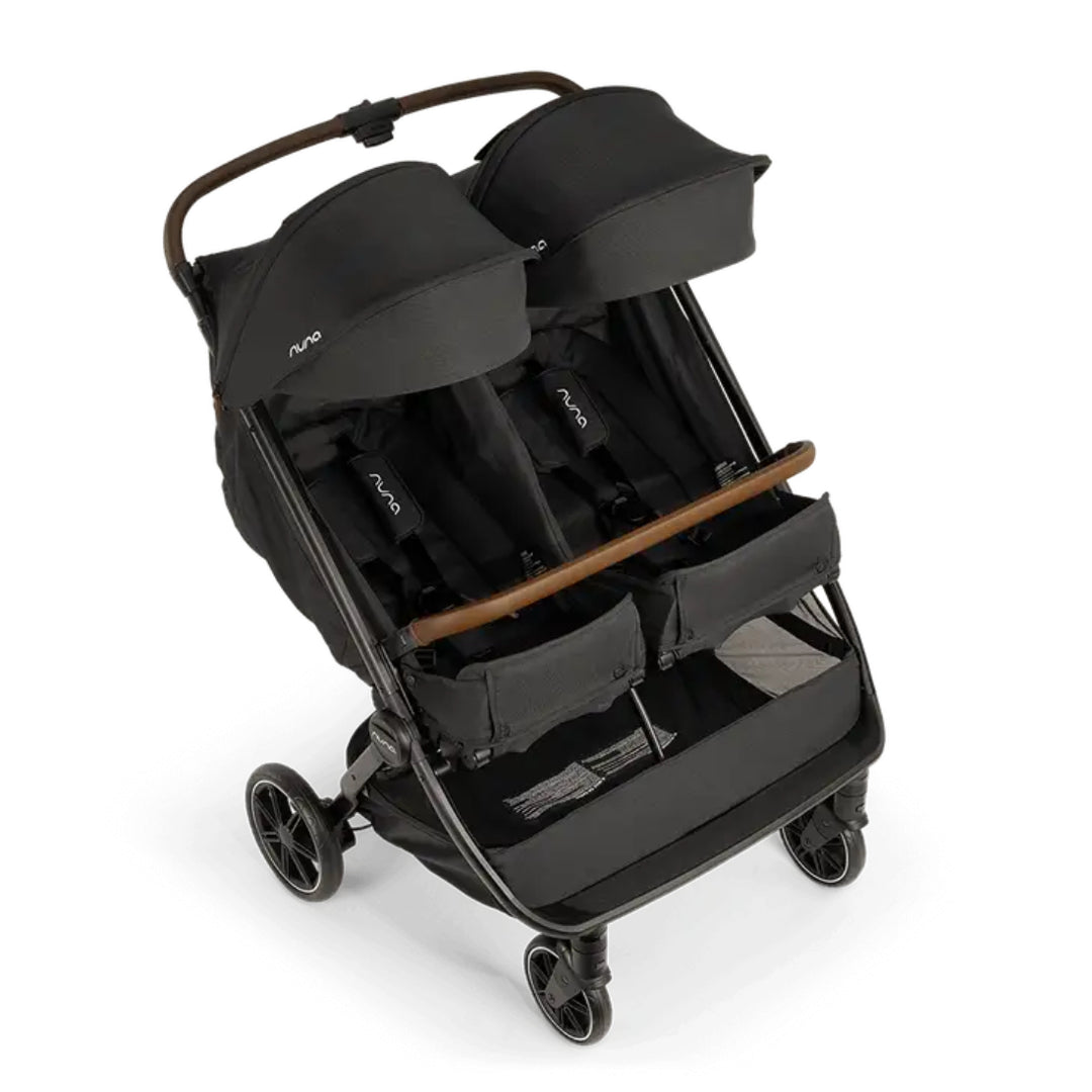 Nuna trvl™ dubl stroller (Caviar)