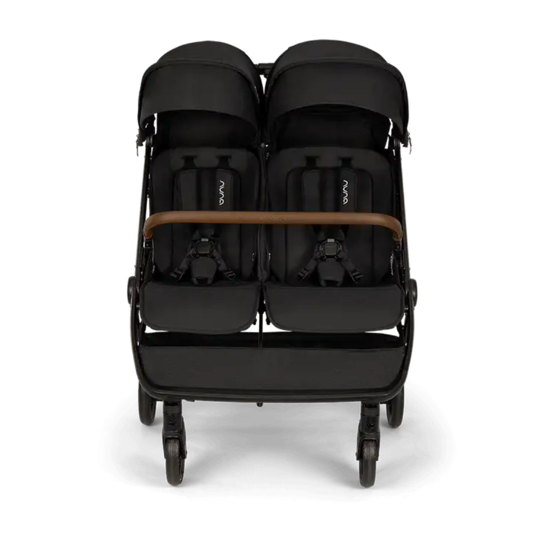 Nuna trvl™ dubl stroller (Caviar)