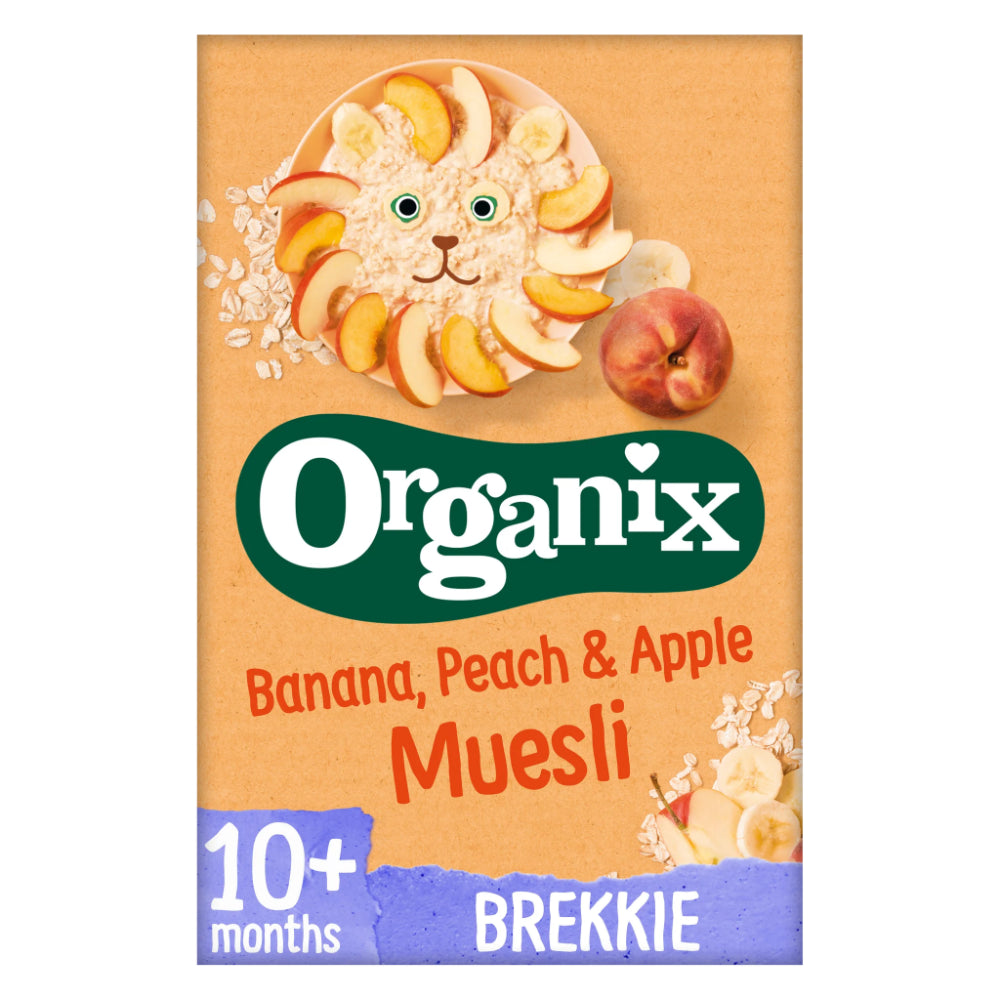 Organix Banana, Peach & Apple Baby Muesli (200g)