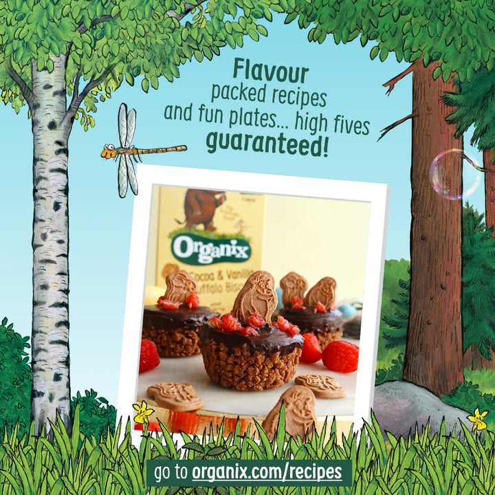 Organix Cocoa & Vanilla Gruffalo Biscuits (100g)