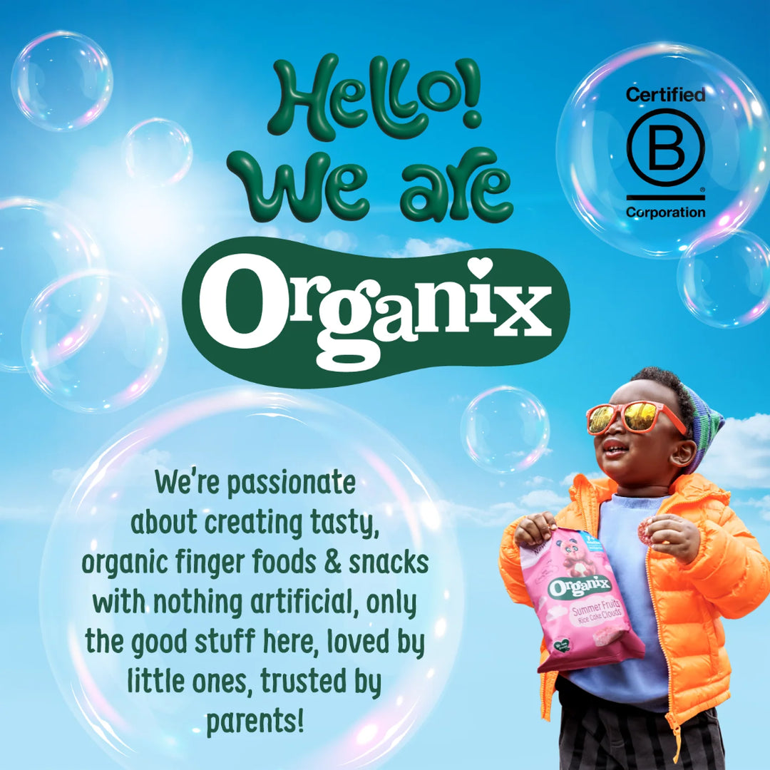 Organix Summer Fruits Rice Cake Clouds (40g)