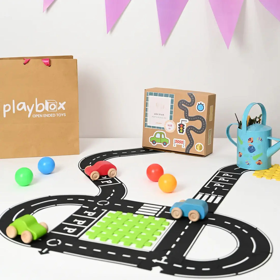 PlayBox Wild Track 24 Pcs + 3 Cars
