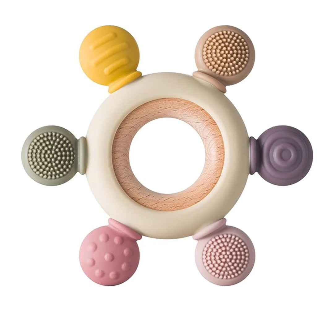 PlayBox Multicolour Flower Teether