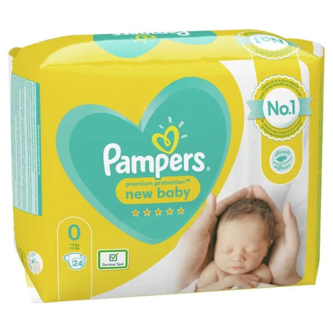 Pampers Premium Protection Micro Diapers New Baby (24 pcs) (1-3kg)