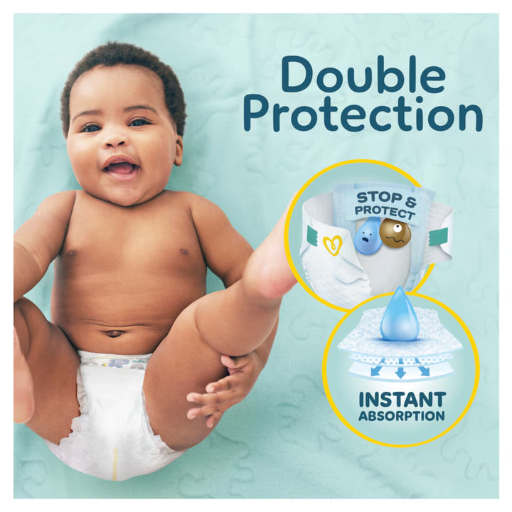Pampers Premium Protection New Baby Size 1 (50 pcs) (2-5kg)