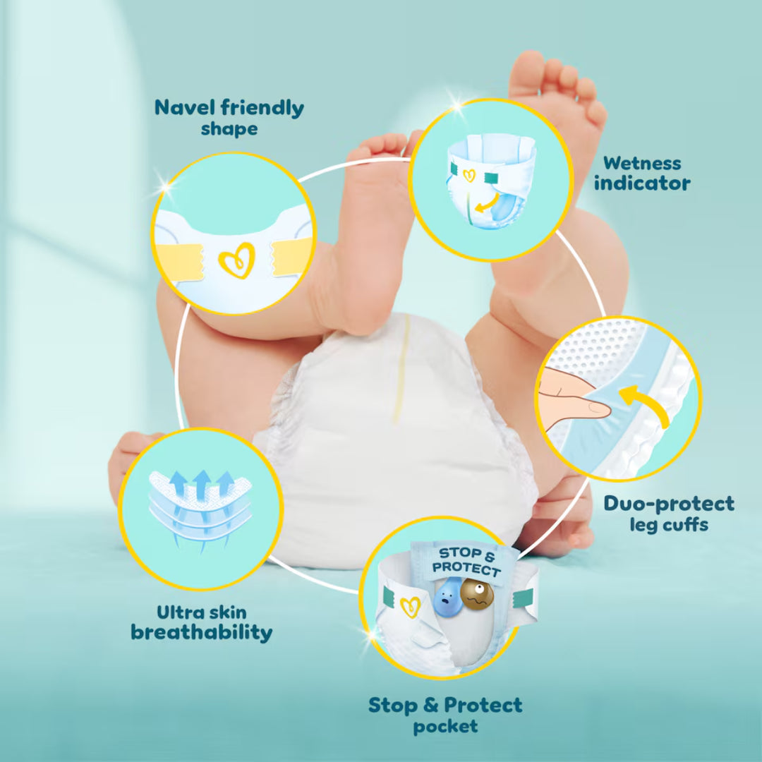 Pampers Premium Protection New Baby Size 2 (44 pcs) (4-8kg)